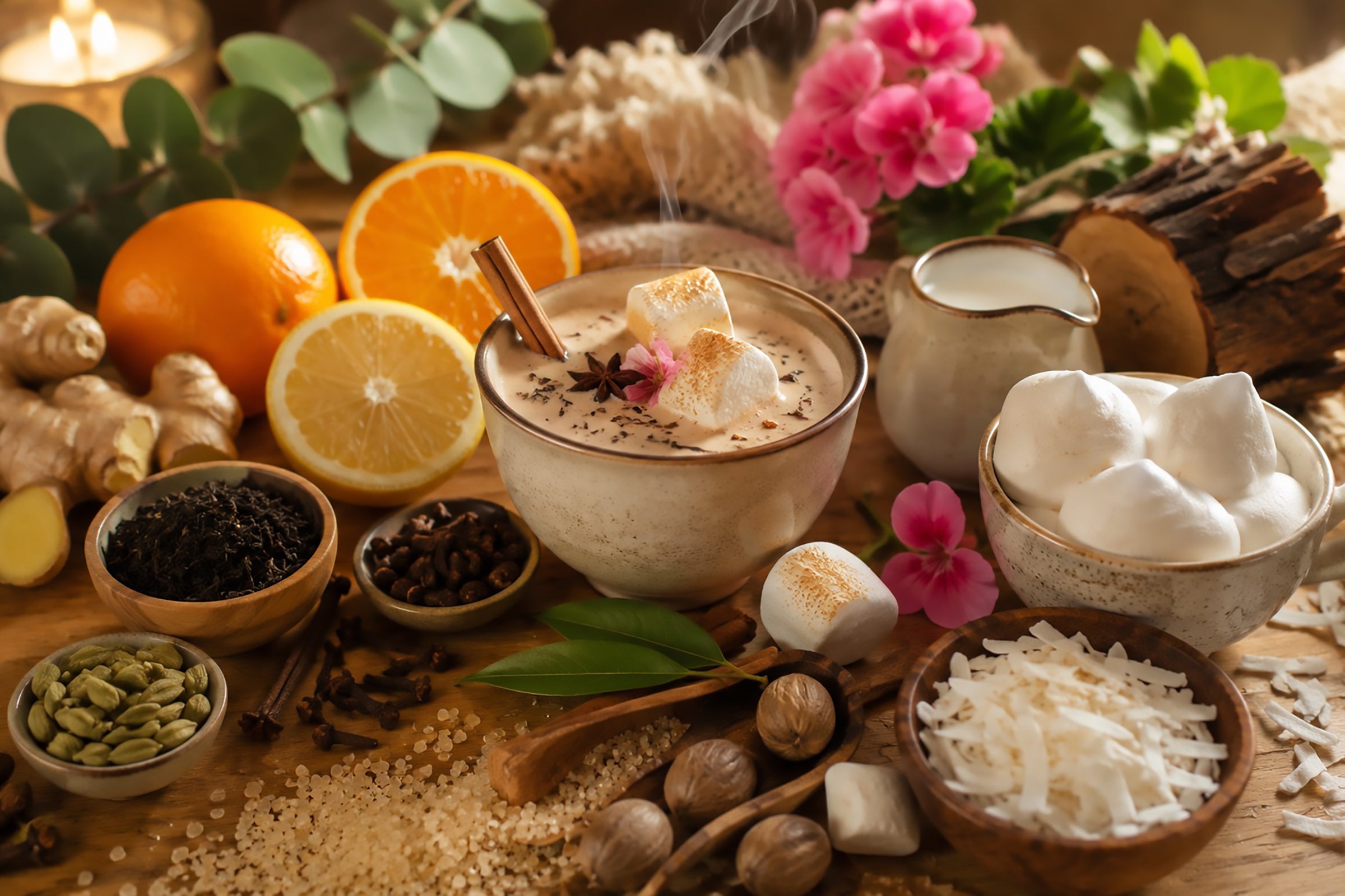 Marshmallow Chai Tea Fragrance Oil